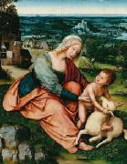 Quentin Matsys Madonna and Child with the Lamb. France oil painting artist